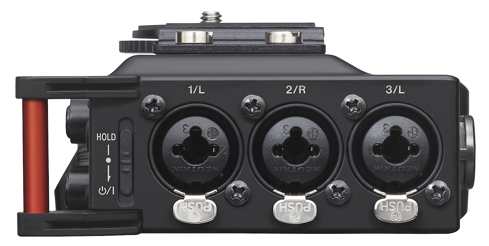 Tascam DR-70D 4-channel audio recorder for DSLR cameras
