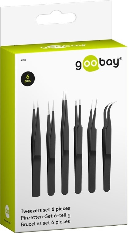 Goobay Metallpincetter 6st