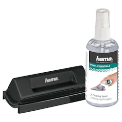HAMA Rengöringskit Vinylskivor Borste och Rengöringsmedel 100 ml