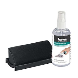 HAMA Rengöringskit Vinylskivor Borste och Rengöringsmedel 100 ml