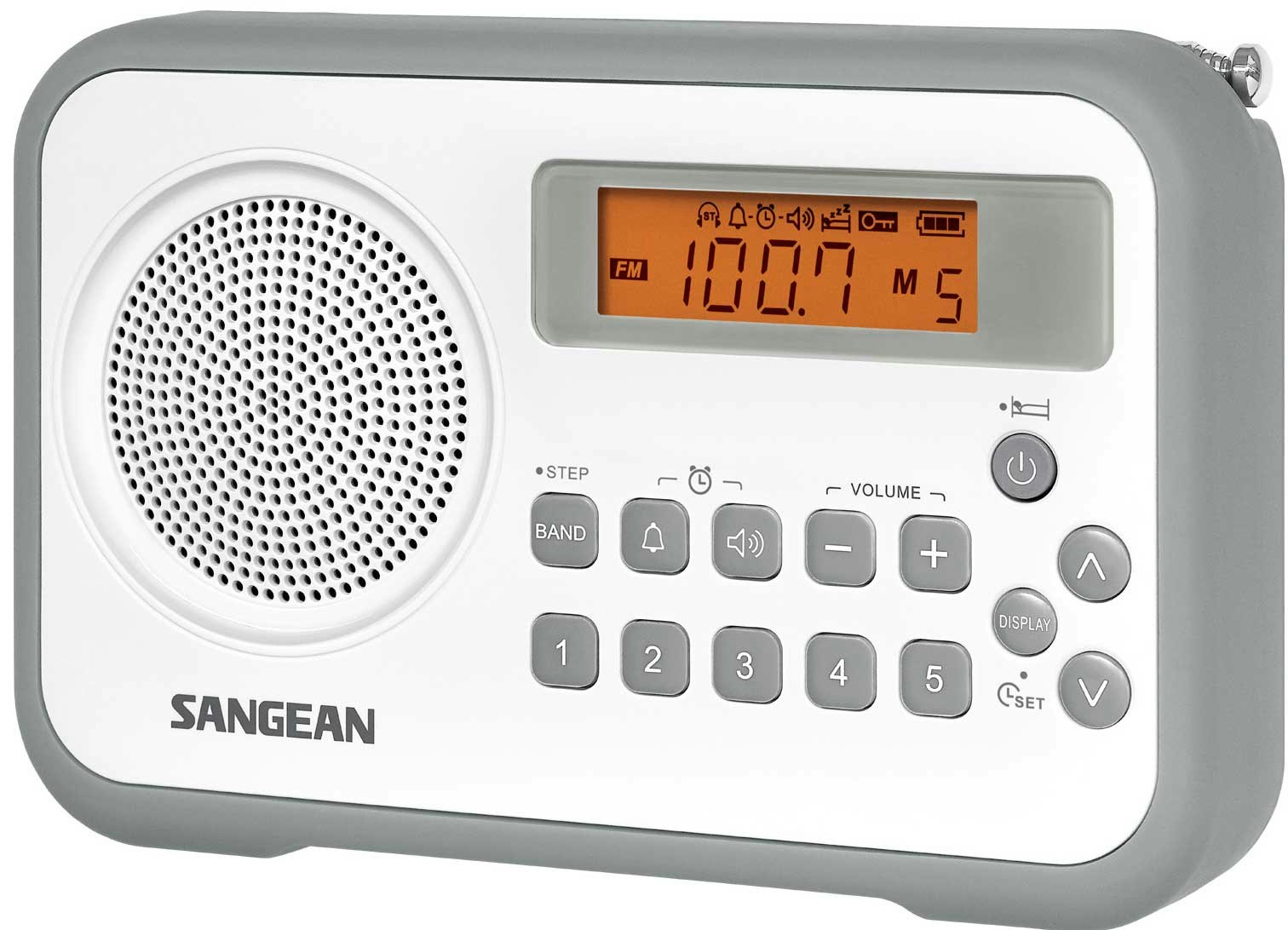 Sangean PRD18  Snabbvalsradio FM VIT