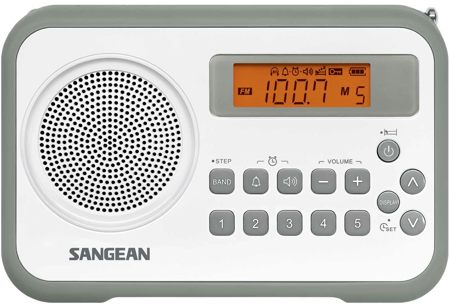 Sangean PRD18  Snabbvalsradio FM VIT