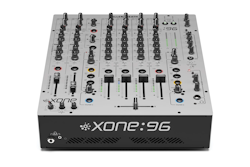 A&H XONE:96 Club & DJ mixer. 6 St Channels, 2 St + 2 H/Phone
