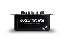 A&H XONE:23 DJ Mixer with integral Soundcard. 2 Channels