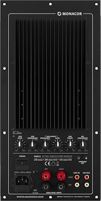 Monacor SAM-2 Sub-förstärkar modul 125Wrms