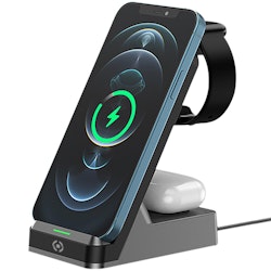 Celly WLSTAND3IN1 3-i-1-laddställ Trådlös 15W
