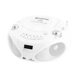 Champion ABB200W Boombox CD/Radio/MP3/USB Vit