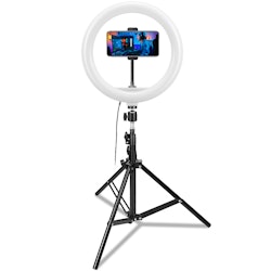 Celly CLICKRINGUSB 12" Ringlampa med 1,6m Tripod