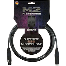 Klotz M2 Superior mic cable Neutrik XLR/XLR 3 m