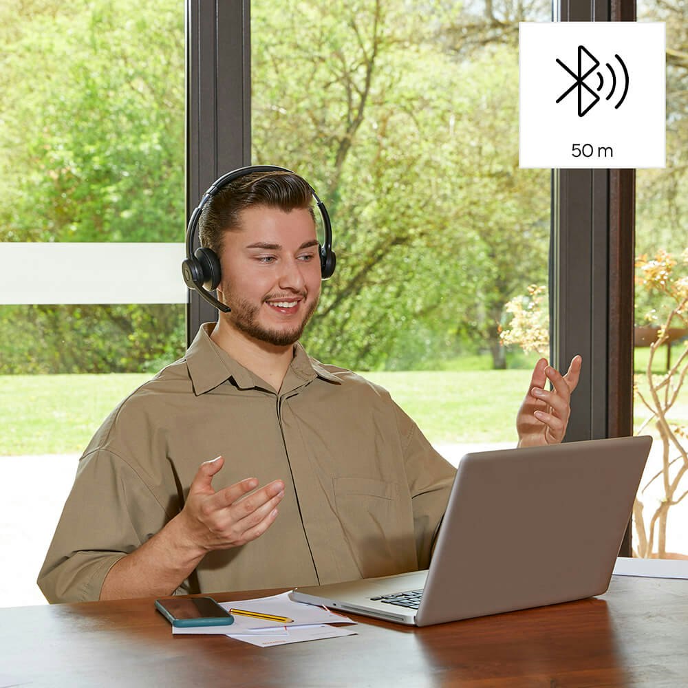 HAMA BT700 Headset PC Office Stereo On-Ear Bluetooth Svart