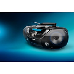 Philips AZB798T/12  CD Soundmachine Bluetooth, kassett, USB och Radio