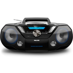 Philips AZB798T/12  CD Soundmachine Bluetooth, kassett, USB och Radio