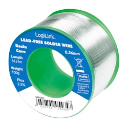 LogiLink SA0003 Lödtenn blyfritt 0,56mm 100g