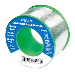 LogiLink SA0004 Lödtenn blyfritt 1mm 100g