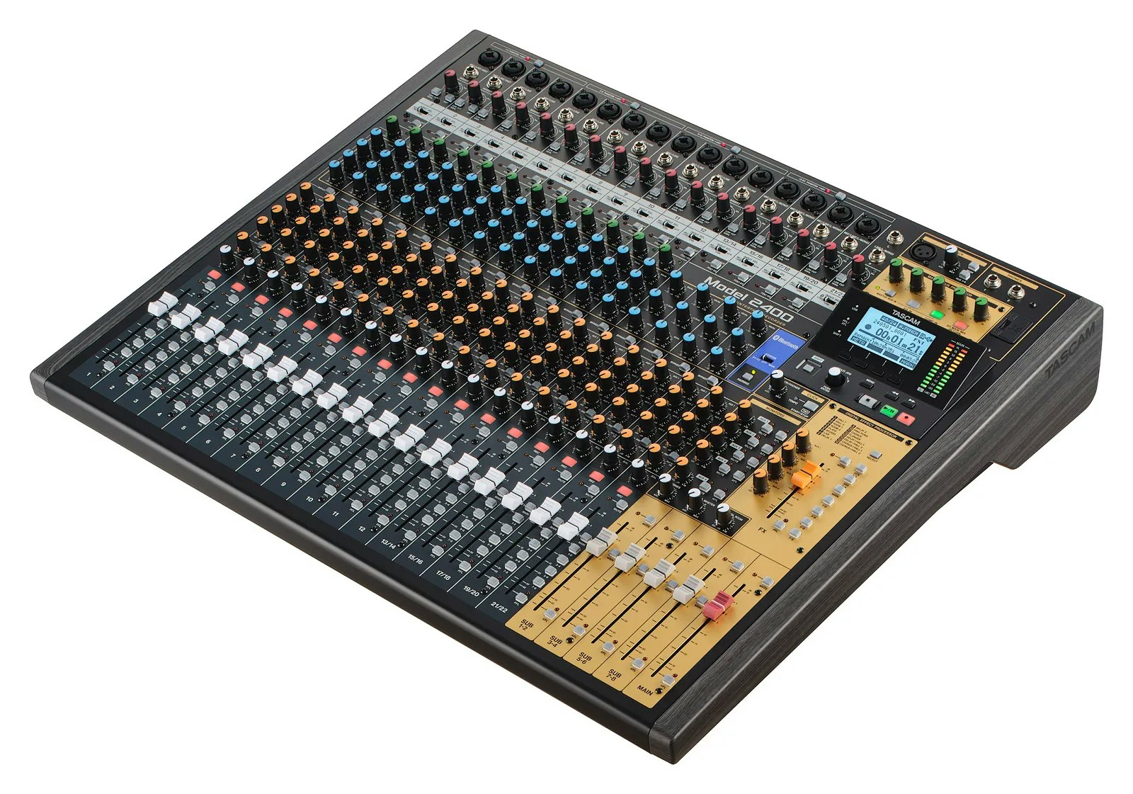 Tascam Model 2400 22-Ch Analog Studio- and Live-Recording Mixingconsole