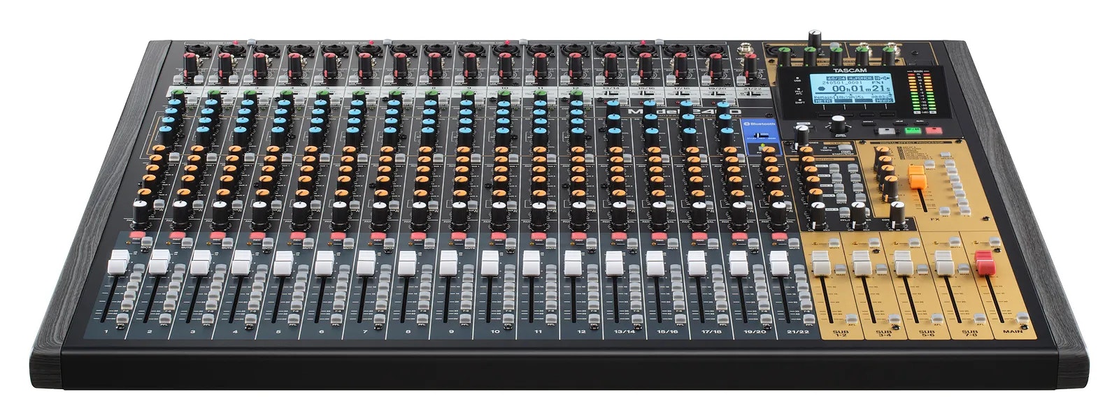 Tascam Model 2400 22-Ch Analog Studio- and Live-Recording Mixingconsole