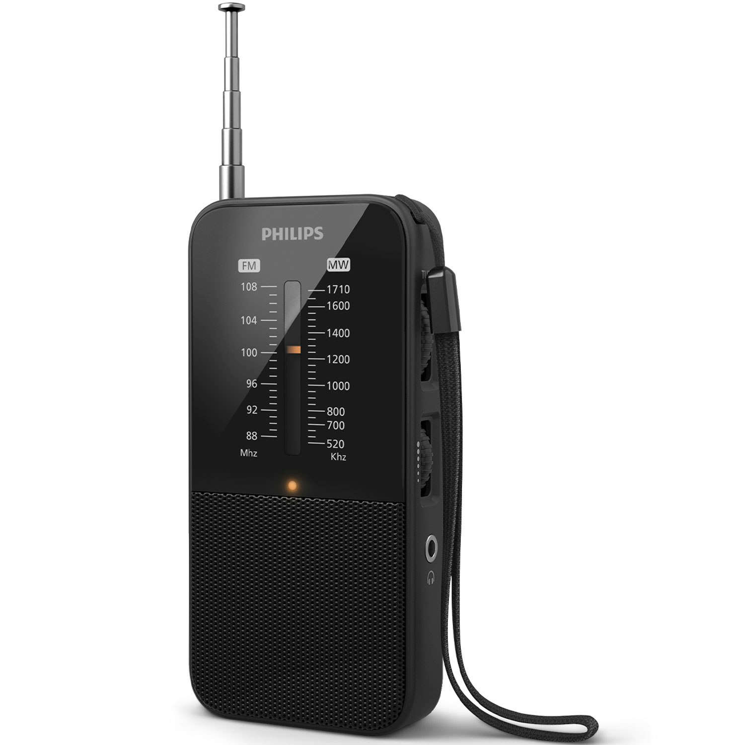 Philips TAR1509 Bärbar analog FM/MW-radio
