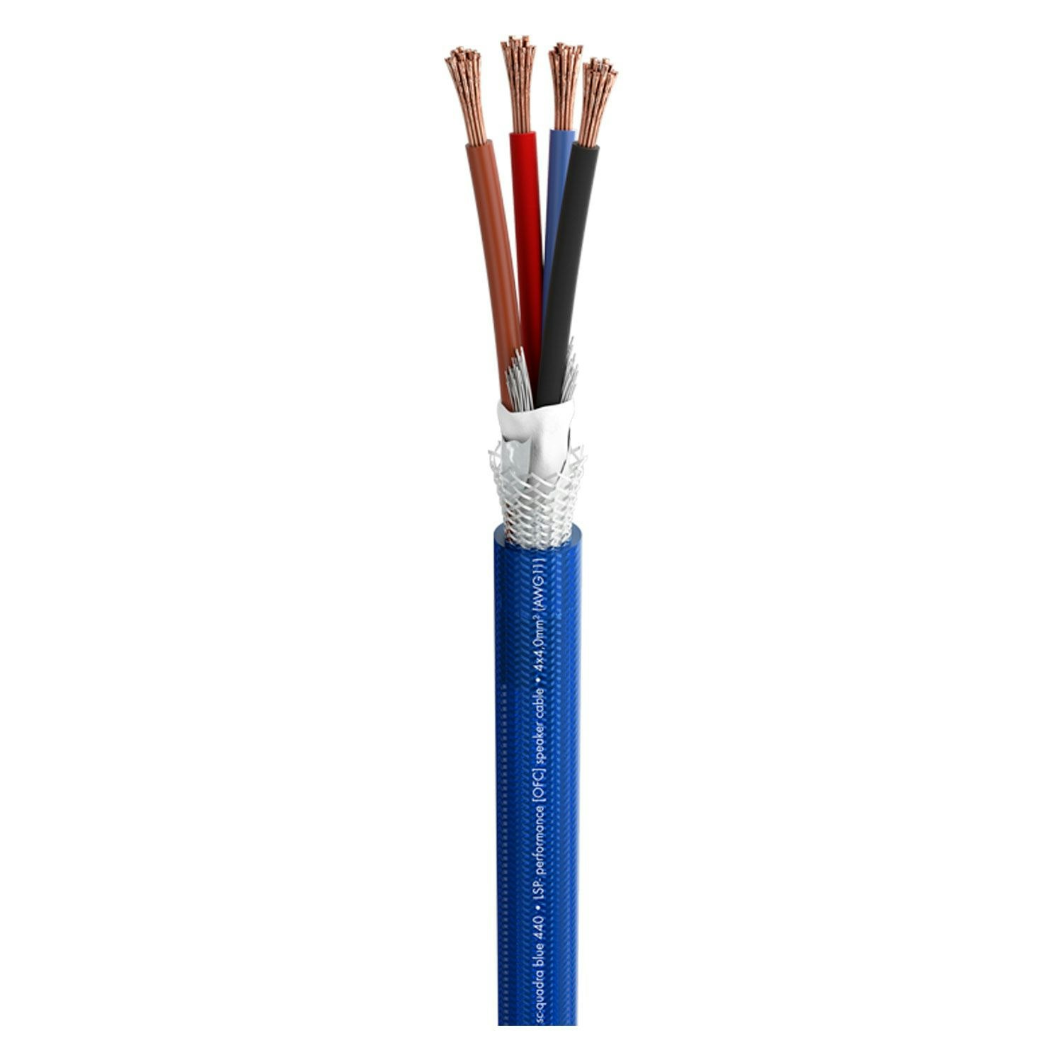 Sommer Cable SC-QUADRA BLUE 4x4mm2 (pris/m)