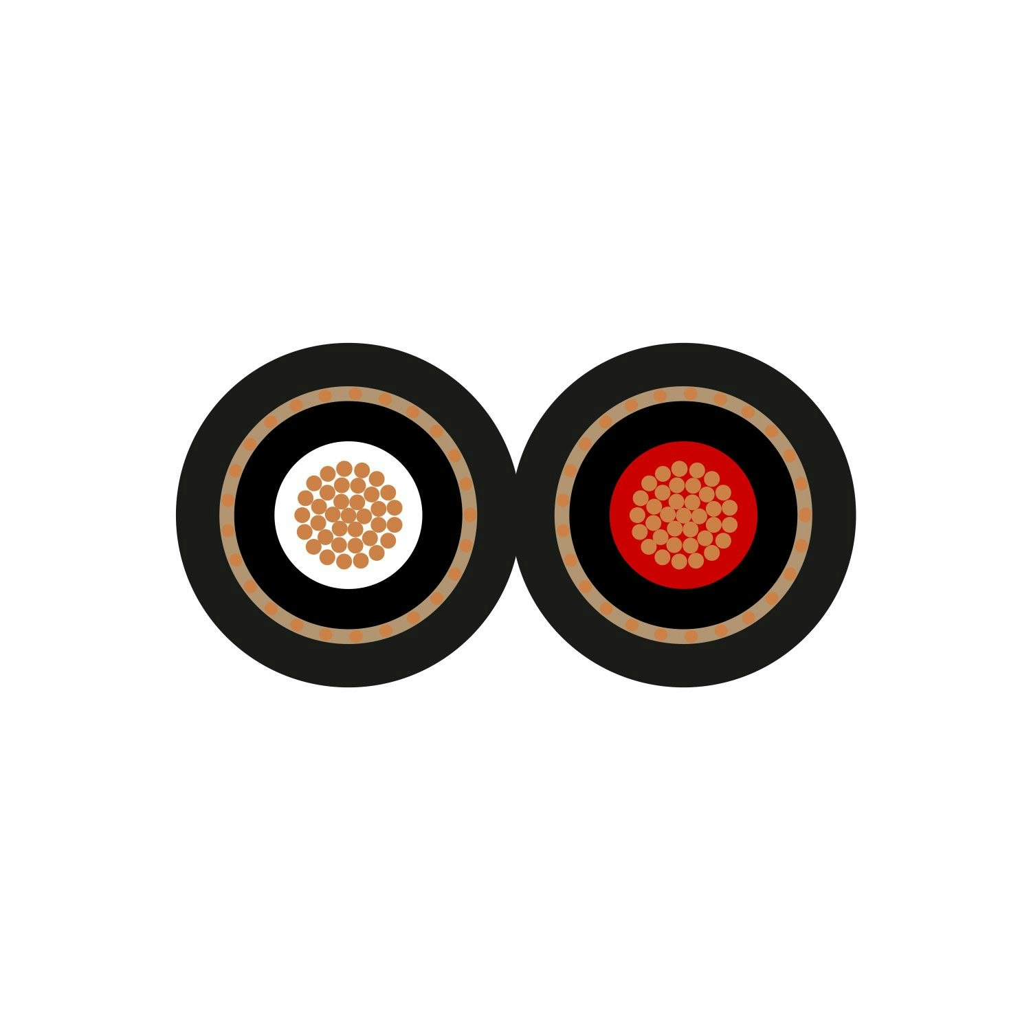 Sommer Cable Signalkabel dubbel SC-Onyx 2025 MKII; 2 x 1 x 0,25 mm²; black (pris/m)