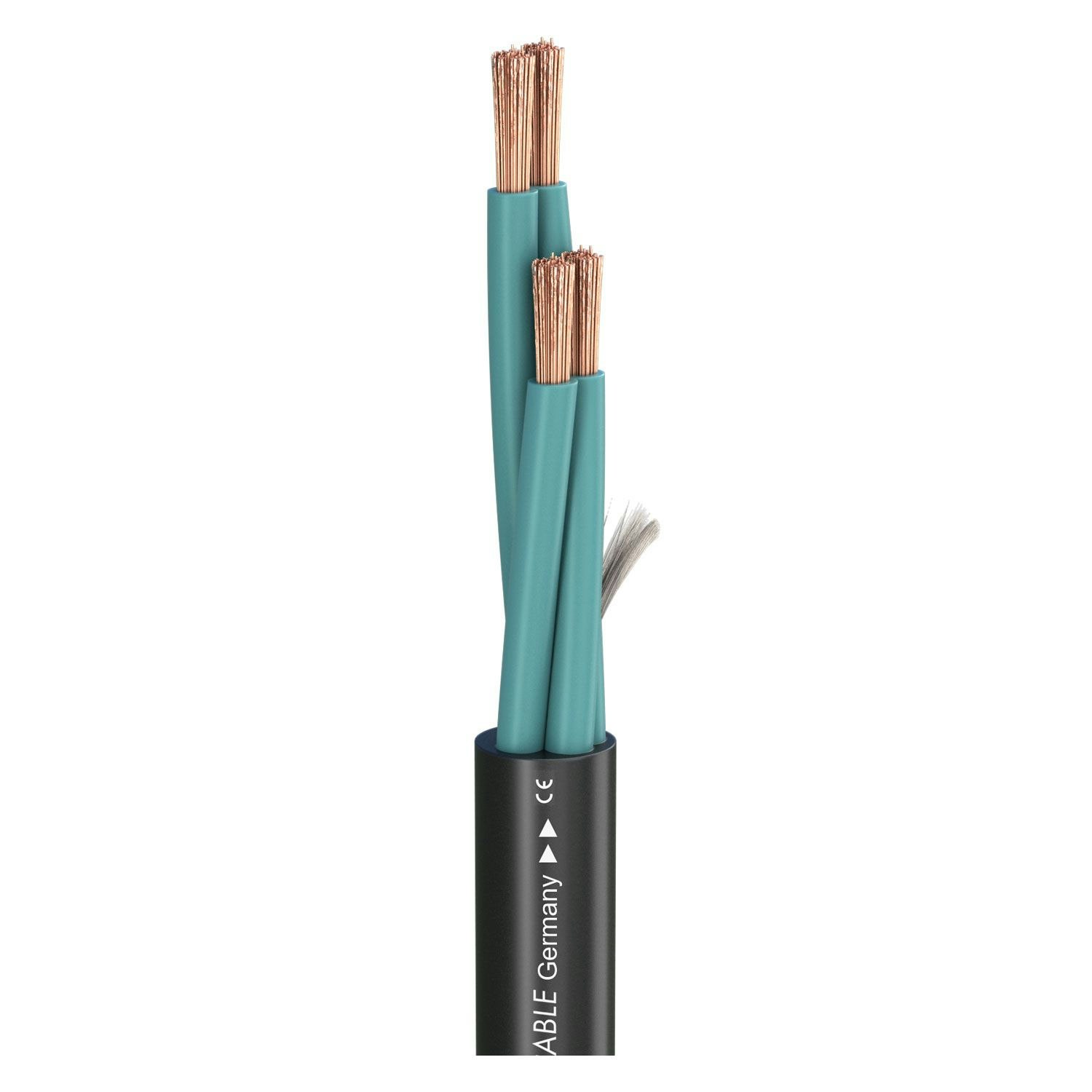 Sommer Cable SPM460 CPR Högtalarkabel Elephant ; 4 x 6,00 mm²; FRNC Ø 13,20 mm; svart; (Pris/m)