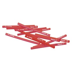 Sommer Cable Krympslang, retur 1 – retur 12, röd