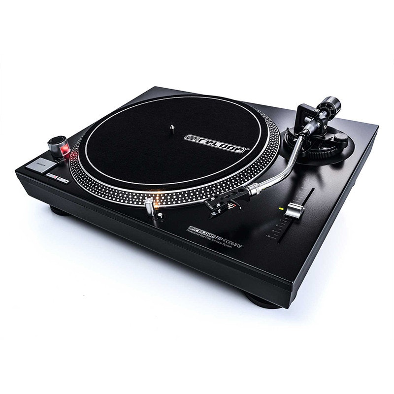 Reloop RP-1000MK2 RELOOP Pro DJ-skivspelare, inkl. OM Black cartridge