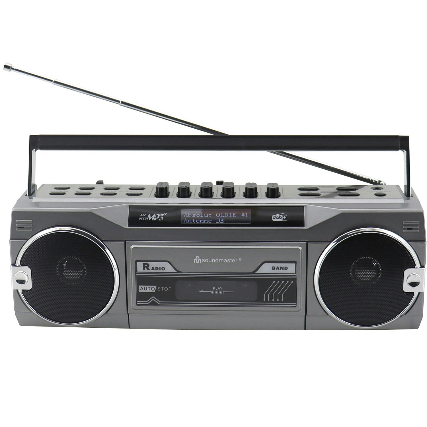 Soundmaster SRR80TI  Retro kassettradio med Bluetooth