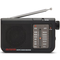 AIWA RS-55/BK Pocket radio med FM/AM Svart