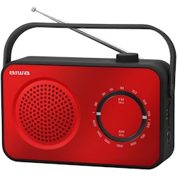 AIWA R-190RD Analog radio Röd