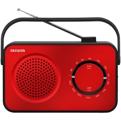 AIWA R-190RD Analog radio Röd