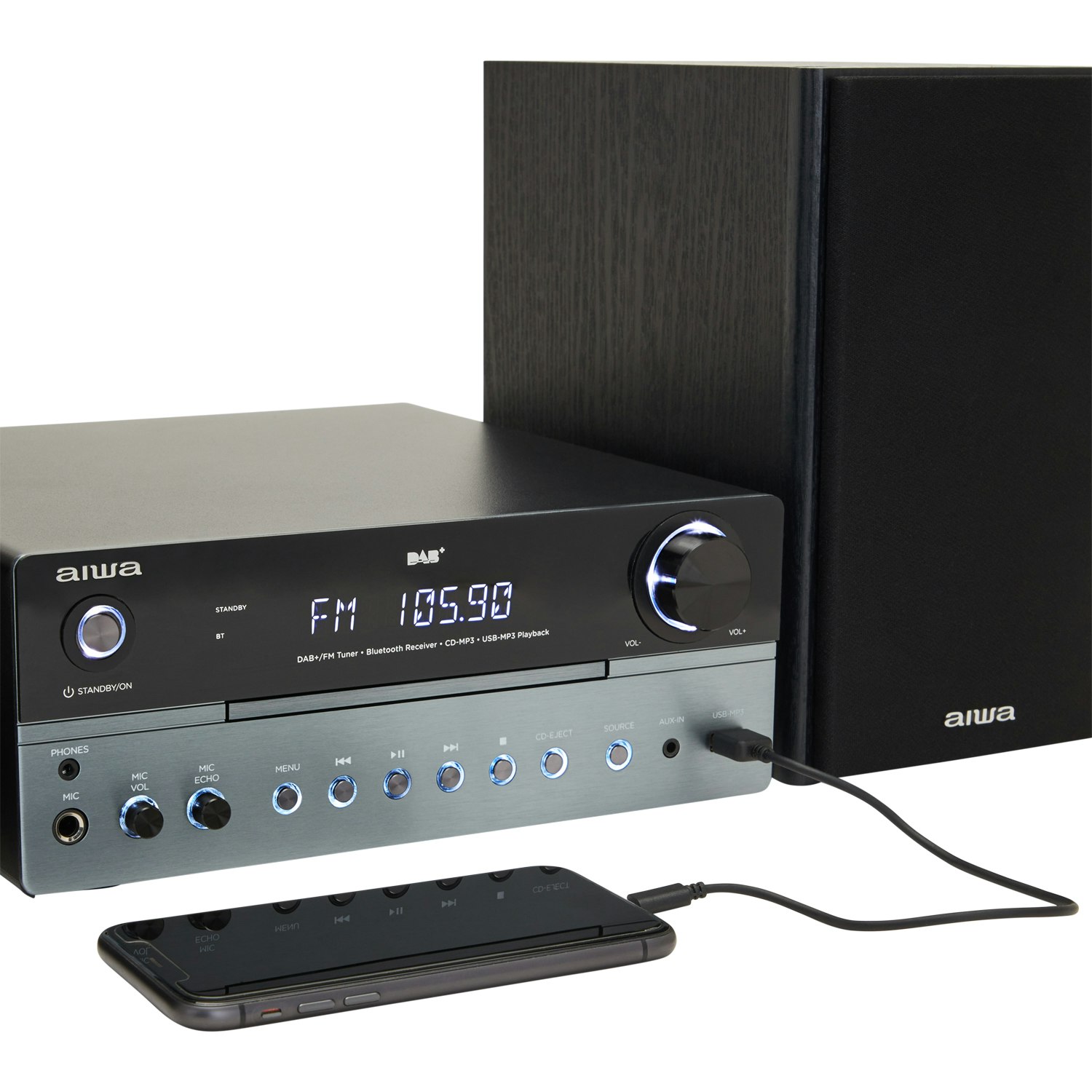AIWA MSBTU-700DAB Micro Stereo Hifi-system