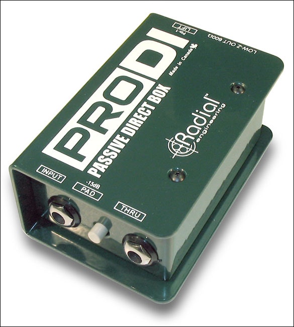 Radial PRODI Passive Direct Box