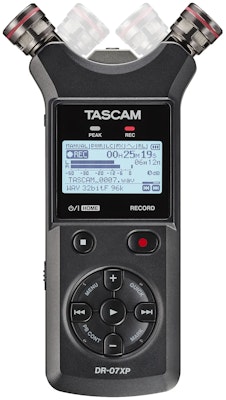 Tascam DR-07XP Stereo Handhållen fältinspelare