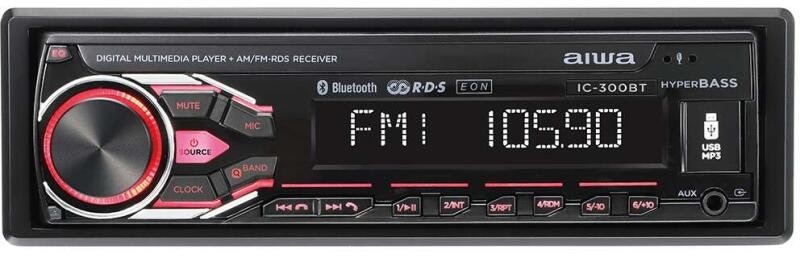 Aiwa IC300BT Bilstereo FM och Blåtand