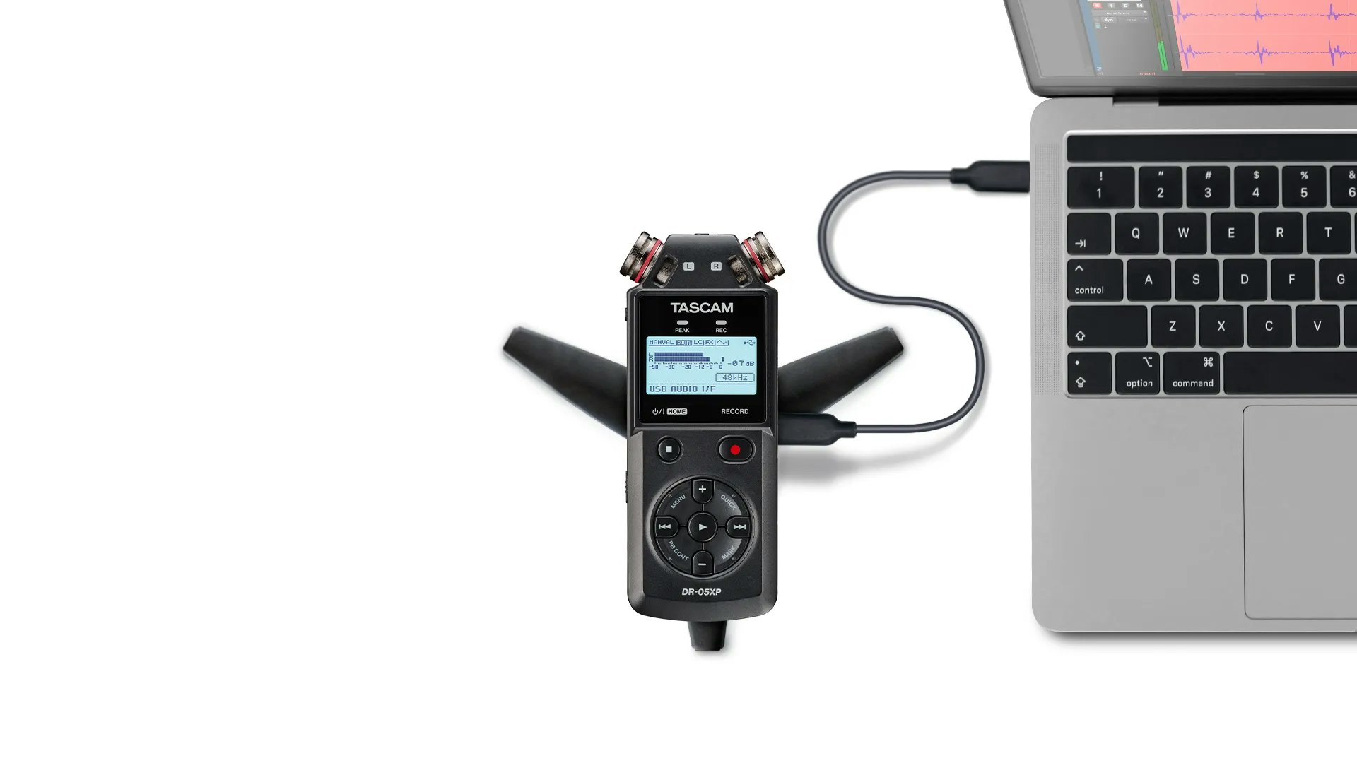 Tascam DR-05XP Stereo Handhållen Field Recorder