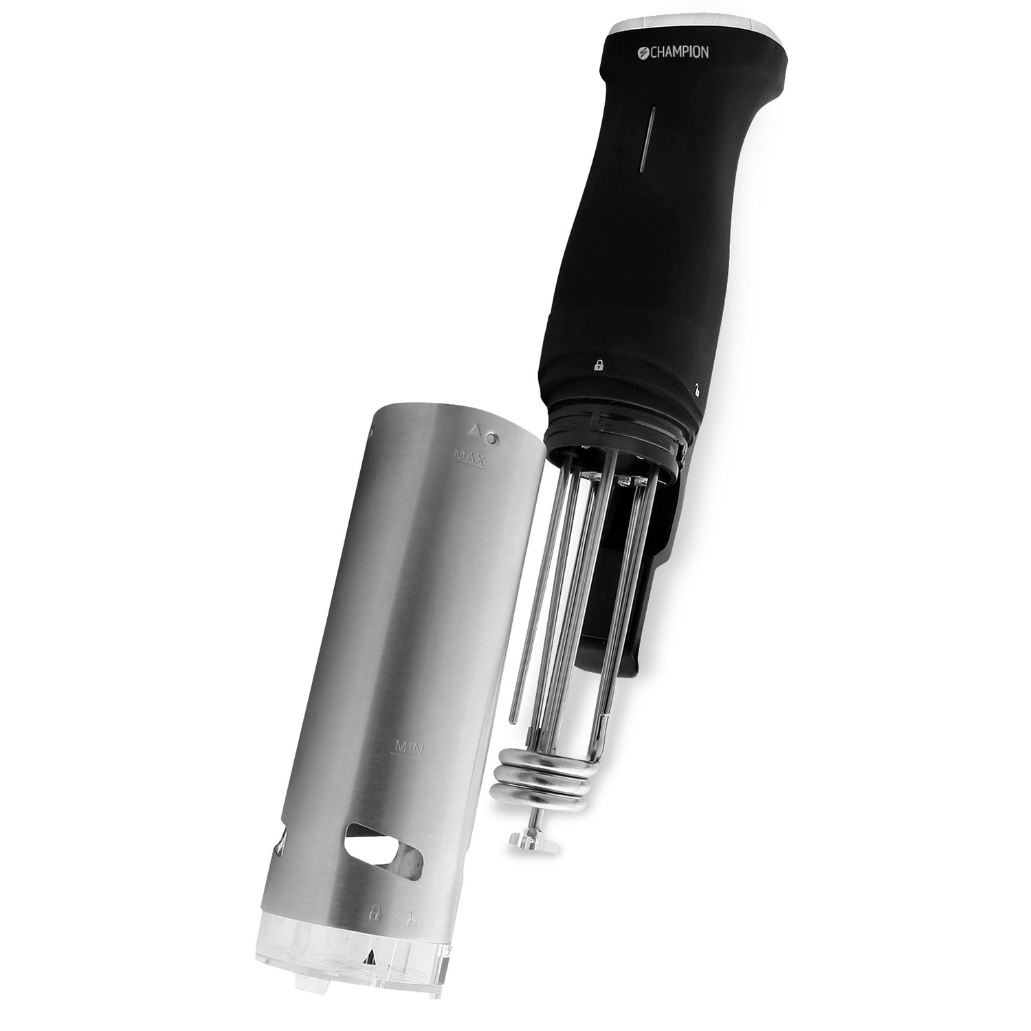 Champion Sous Vide Precision IPX7 800W SV310 Rostfri/Svart