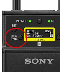 Sony UWP-D21/K33 lavalier wireless set