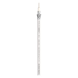 Sommer Cable SAT-KABEL HD/UHD/DIGI PRO-SERIEN  SC-ASTRAL HD/UHDx 0,80; PVC Ø 5,60 mm; vit (pris/m)