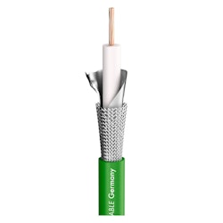 Sommer Cable videokabel SC-Vector Plus; 1 x 1,20; PVC Ø 6,95 mm; grön (pris/m)