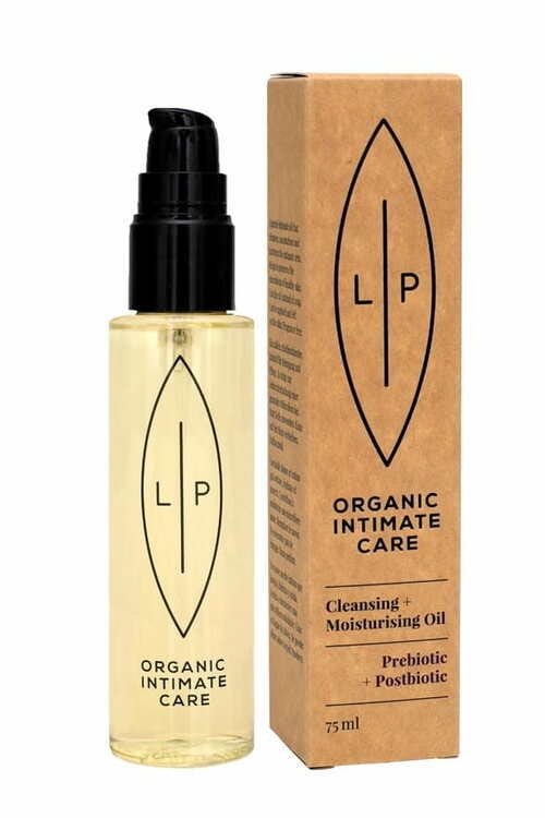 LIP INTIMATE CARE - CLEANSING & MOISTURISING OIL PREBIOTIC + POSTBIOTIC