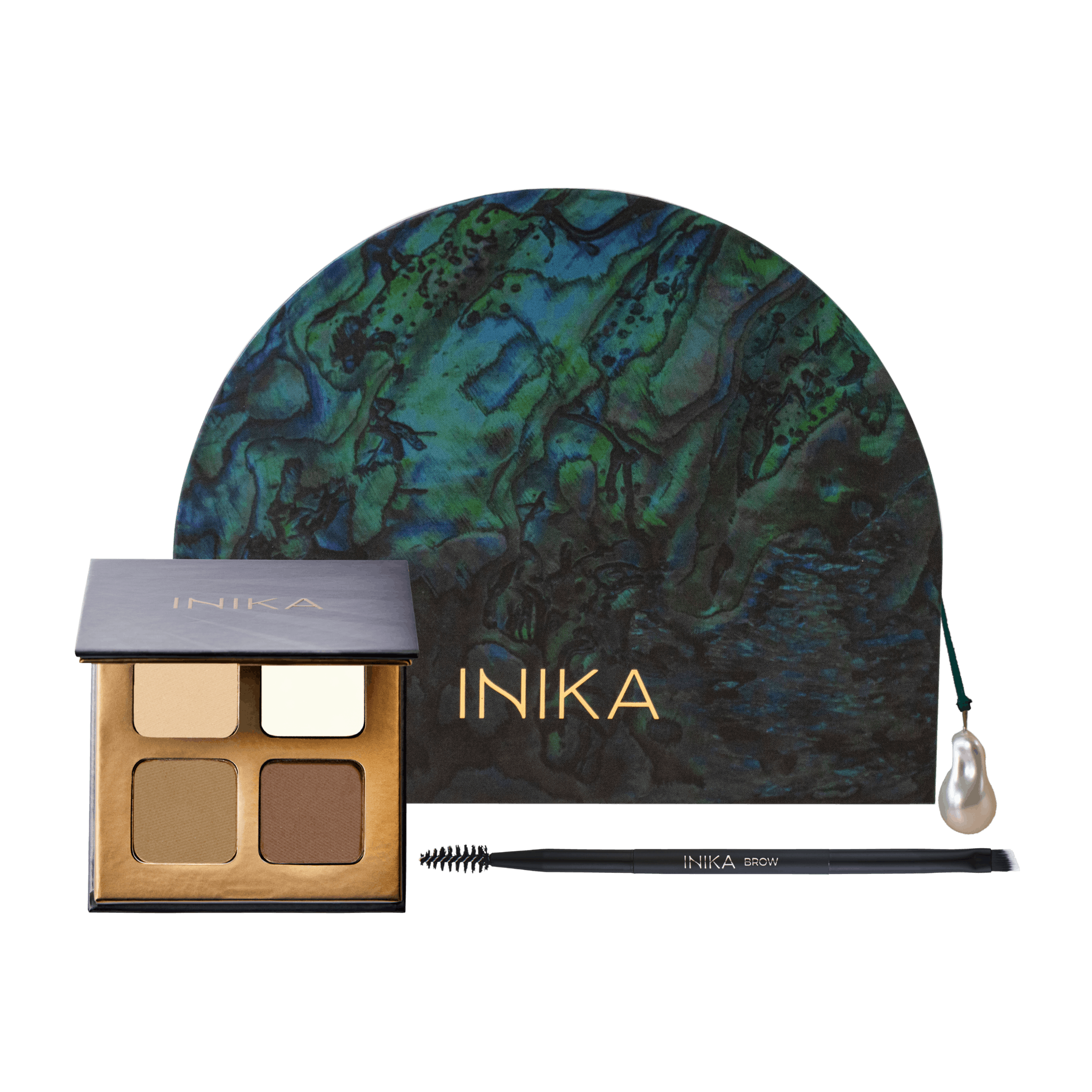 INIKA Ultramarine Natural Brow Set