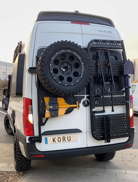 Vertikal cykelhållare för 1 cykel (Koru Solutions)