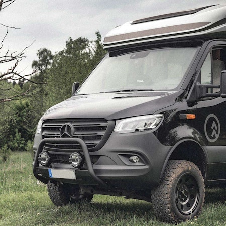 Frontbåge Svart 63mm (Delta 4x4)