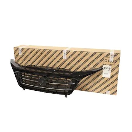 Kylargrill svart med 2st kromlister (Fiat Original)