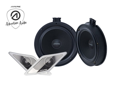 Alpine Speakers SPC-106CRA2 VW Crafter 2 & MAN TGE