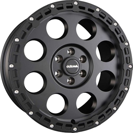 18" DELTA 4x4 KLASSIK B Rugged Black Matt 5x120 ET40
