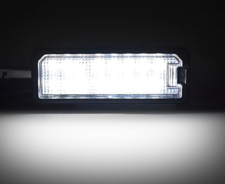 LED regskyltsbelysning VW Crafter / MAN TGE från 2016 (Litec Innovations)