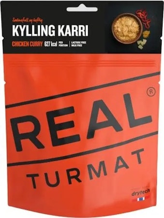 Real Turmat Kyckling Curry – Frystorkad Måltid