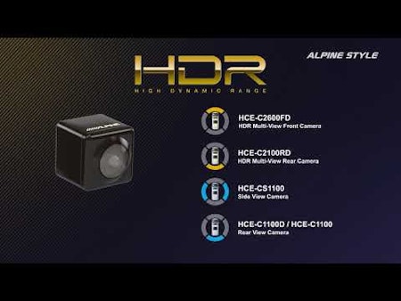 Alpine HDR backkamera med direktanslutning HCE-C1100D