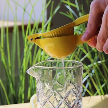 Royal Citrus press gul, metall